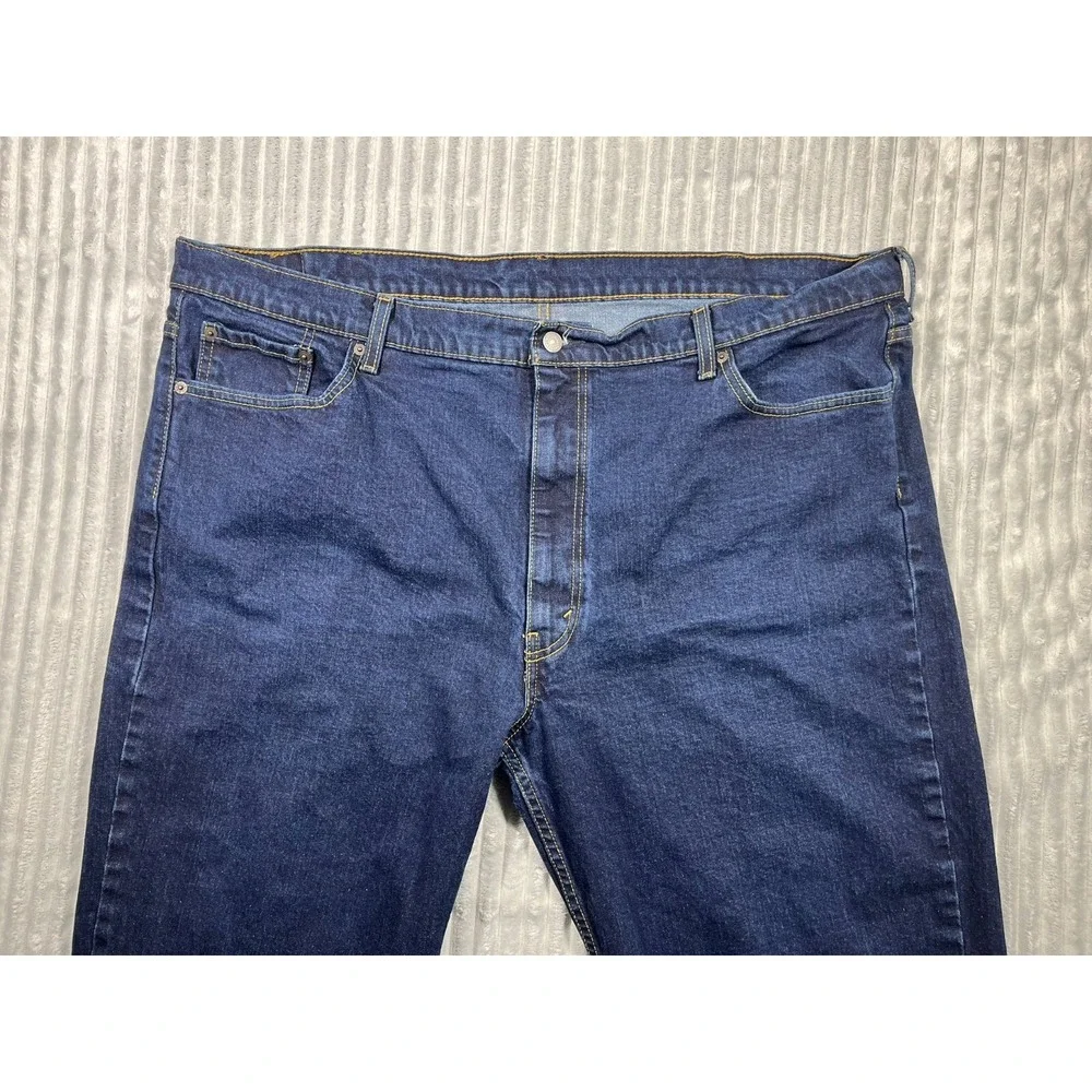 Levi's Jeans Men's 48W(Fits 46x29) 550 Relaxed Fit Medium Wash Denim Comfortable